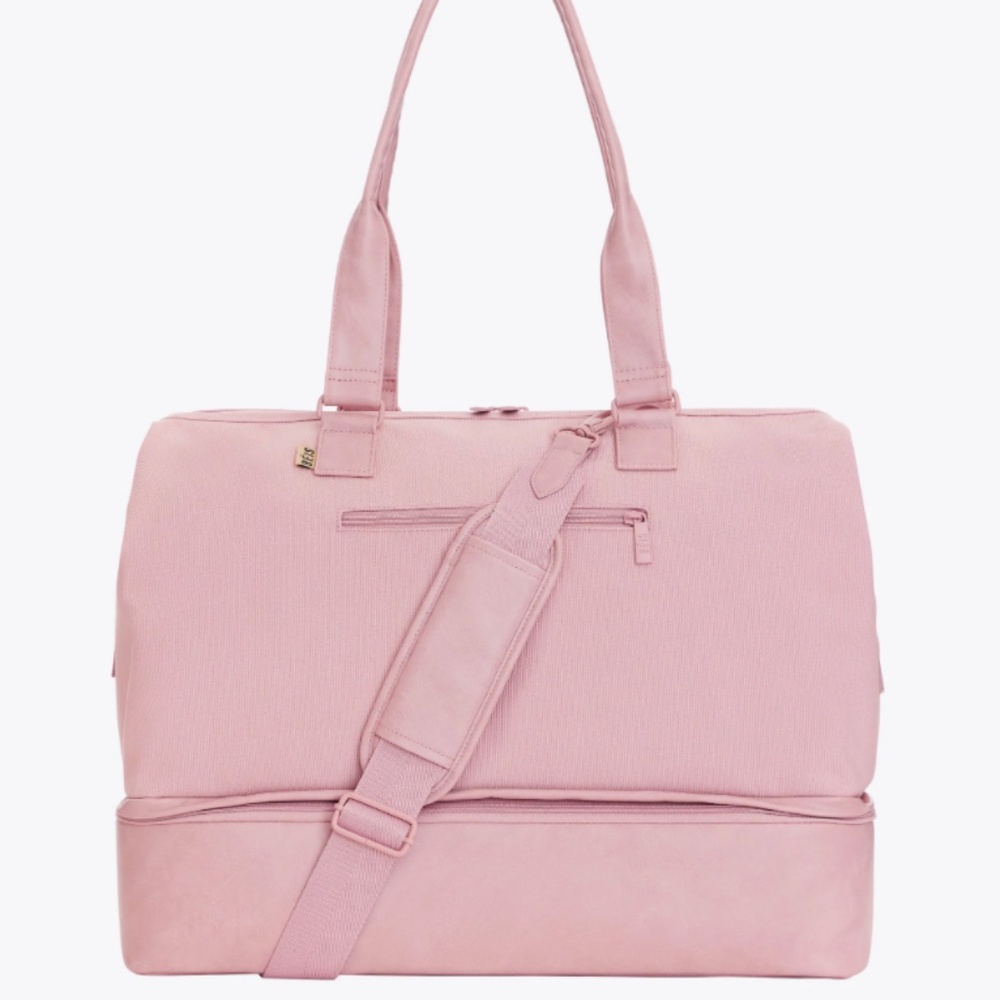 BEIS The Convertible Weekender in Atlas Pink NEW without tags - Picture 2 of 5